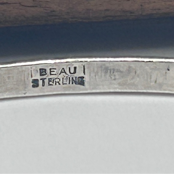 Vintage Sterling Silver Bangle by Beau Sterling - Picture 3 of 10